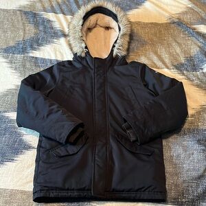 Abercrombie Kids winter coat. Size 11/12. Black.